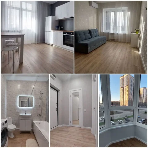 Продажа однокомнатной квартиры 38 м² в ЖК Достояние с ремонтом и мебелью - Земля в Краснодар