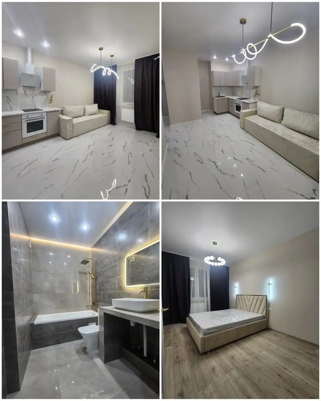 ЖК Самолёт 1, Евро-2, 40м², 14/16 этаж - Квартиры (Недвижимость) в Краснодар