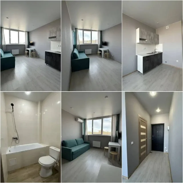 Студия 22 кв.м в ЖК Самолет 4 Догма, Краснодар - Аренда в Краснодар