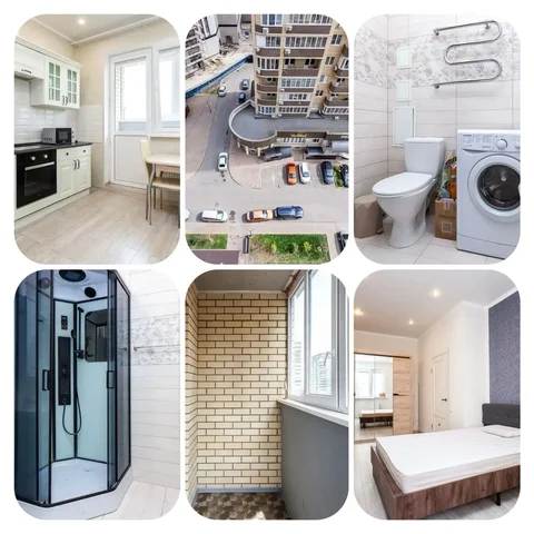 1-комнатная квартира 34 м² в ЖК Флотилия, мкр Панорама - Аренда в Краснодар