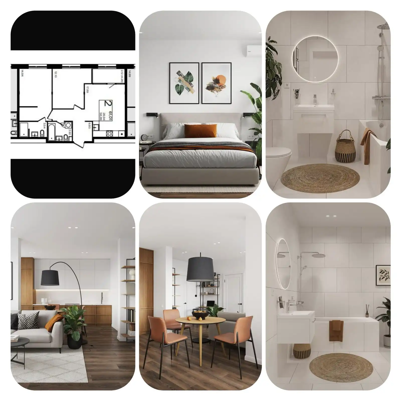 Уступка квартиры в ЖК Патрики, литер 5.1, 57.76 м², 5 этаж, с ремонтом - Квартиры (Недвижимость) в Краснодар