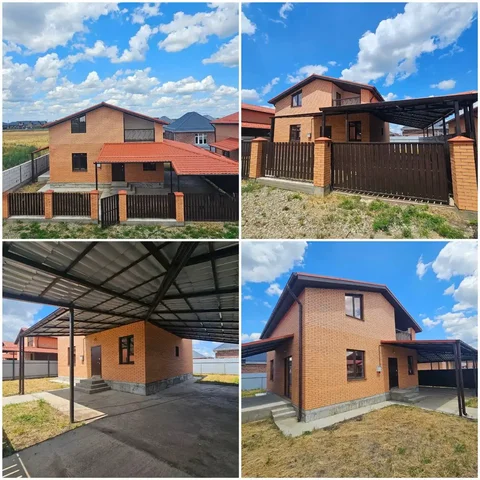 Дом 2 этажа 160м² на участке 3.7 сотки в поселке Российский, Краснодар - Дома в Краснодар