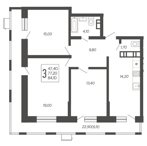 ЖК Небо 12-этаж - Гараж в Краснодар