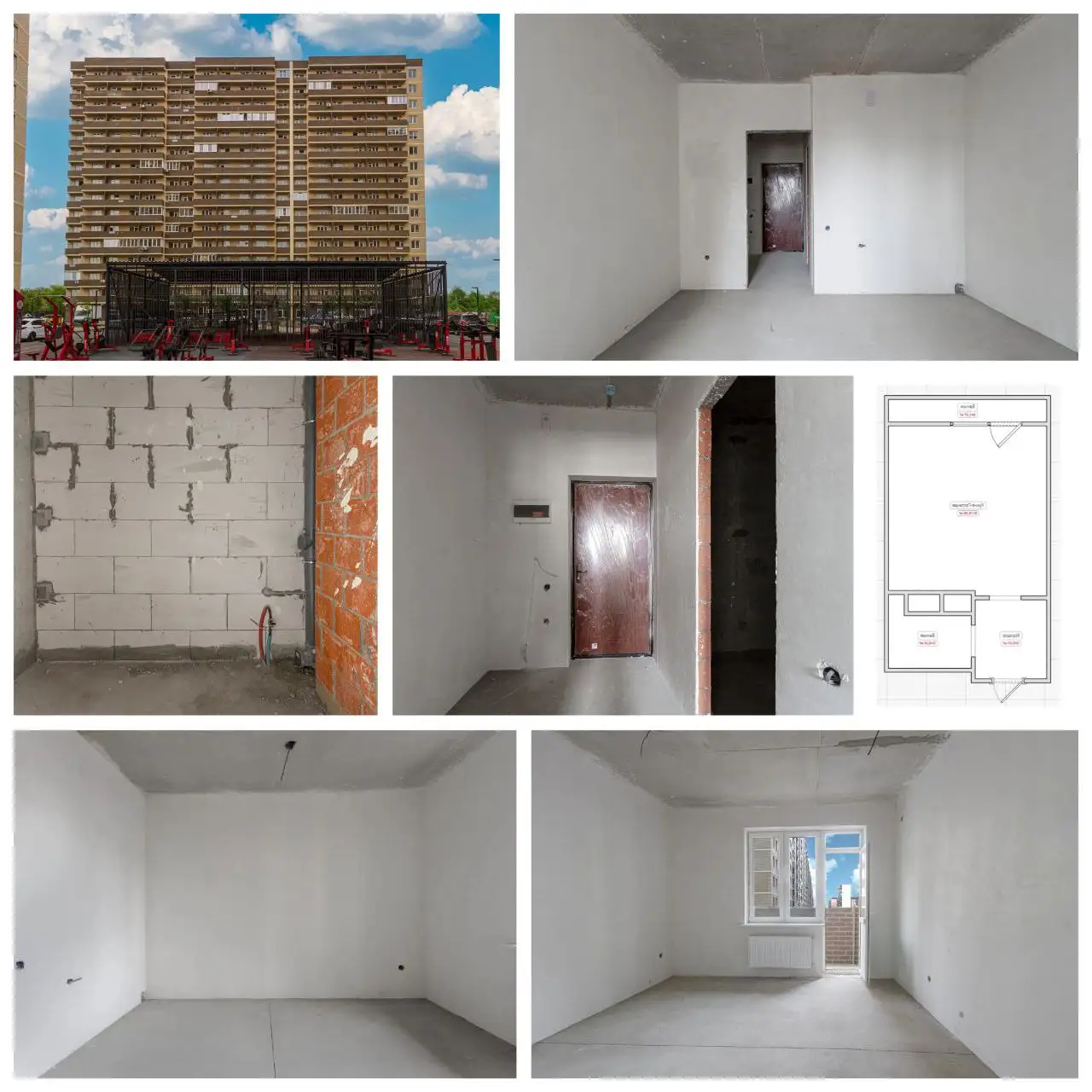 Студия в ЖК Дыхание - Квартиры (Недвижимость) в Краснодар