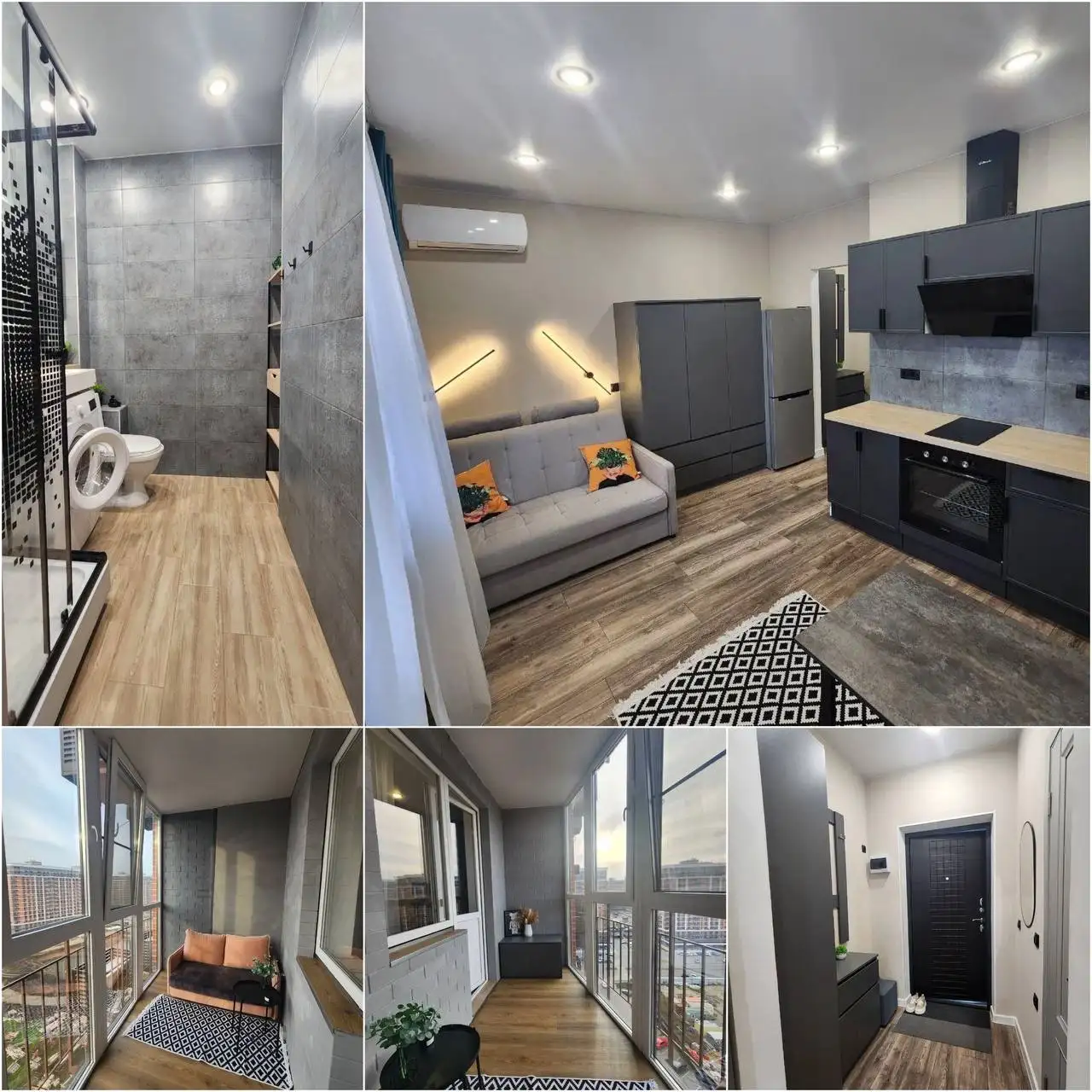 Студия 26м² в ЖК Самолёт 4 - Аренда квартир (Недвижимость) в Краснодар