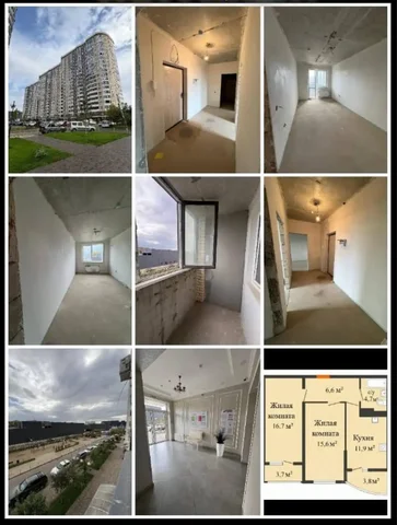 ЖК Атлант, Крузенштерна 6к3, 3/16, 63 м² - Гараж в Краснодар