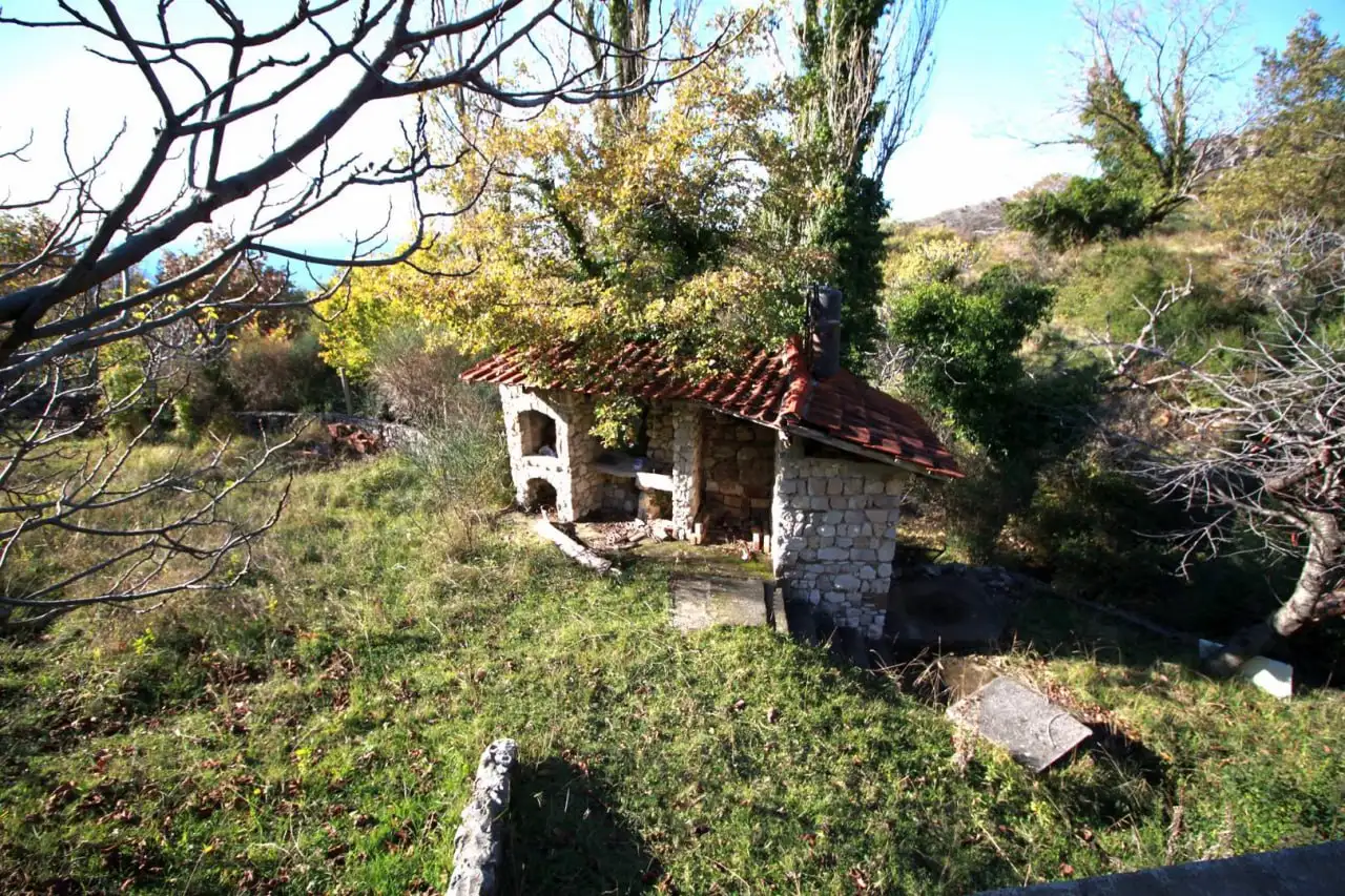 Двухэтажный дом с панорамным видом на море в поселке Кульаче, Будва, Черногория - Дома (Недвижимость) в Будва