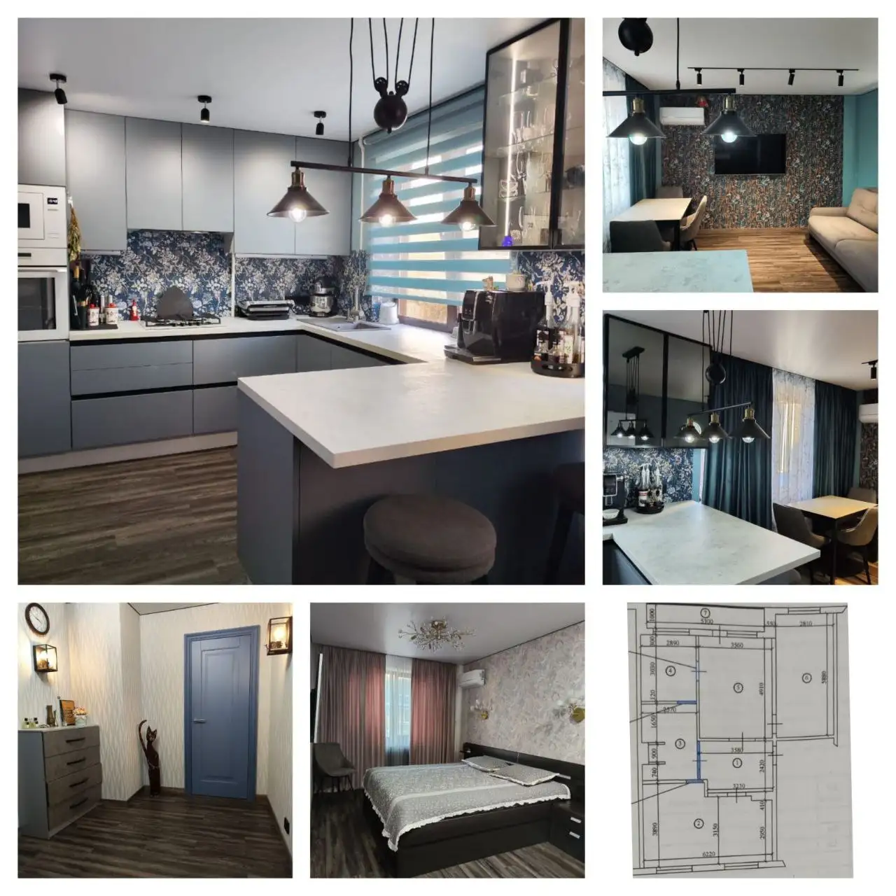 Евро 3, 80 м², с узаконенной перепланировкой, ремонт, мебель, техника, ст. Васюринская, Ставского 53, этаж 3/5 - Недвижимость в Краснодар