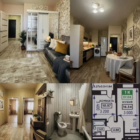 Продажа 1-комнатной квартиры в ЖК Поколение на ул. Снесарева - Недвижимость в Краснодар