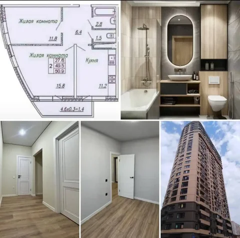 Квартира в ЖК Маршал, Краснодар - Недвижимость в Краснодар