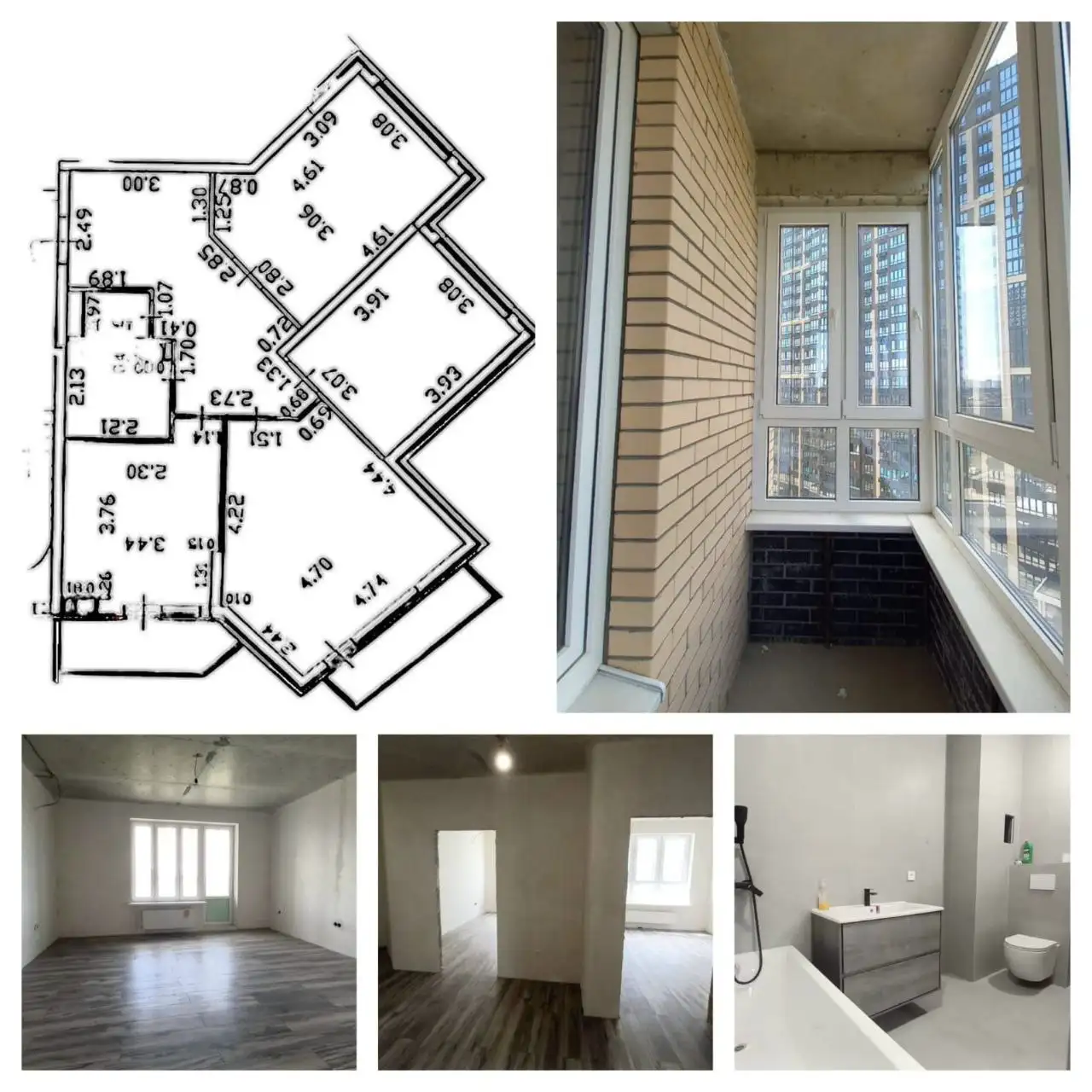 ЖК Левада Константиновская 5/1 этаж 10, 82 м2 - Недвижимость в Краснодар