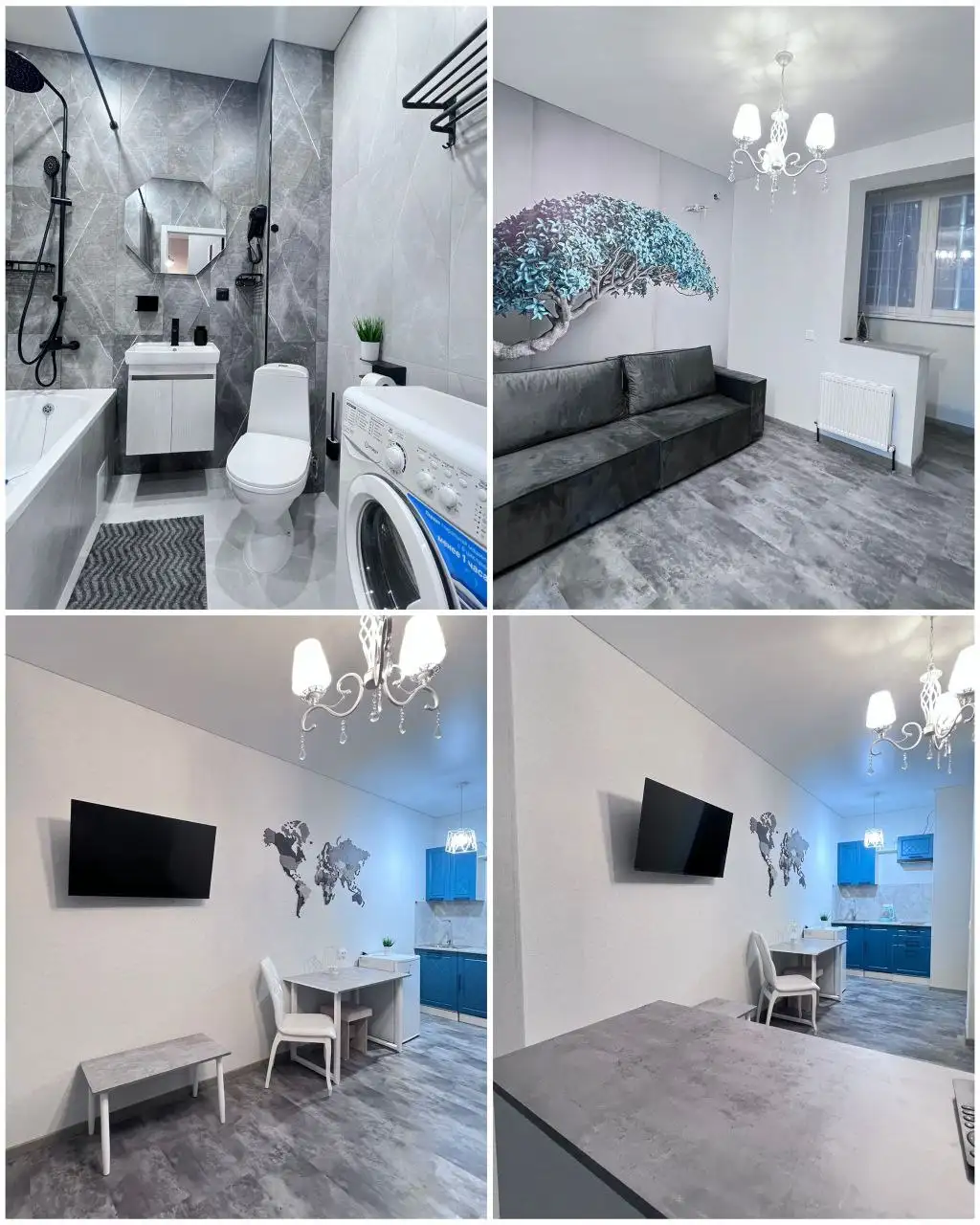 ЖК САМОЛЁТ 2, Студия 23м, 8/16, Упакована - Квартиры (Недвижимость) в Краснодар