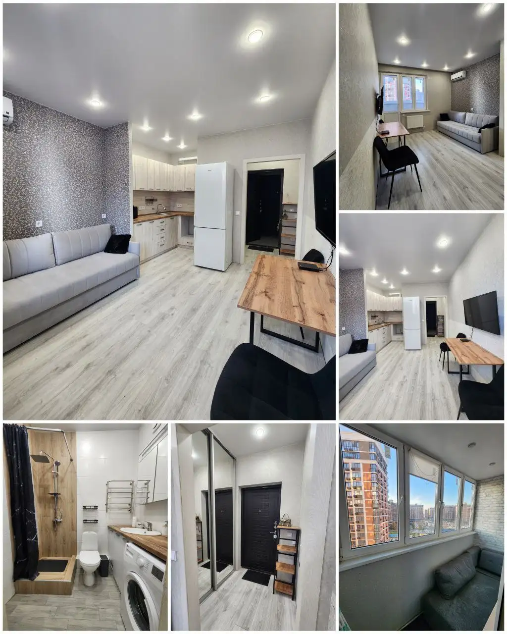 Студия 23м в ЖК Самолёт 1 - Квартиры (Недвижимость) в Краснодар