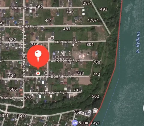 Продажа земельного участка 6,6 соток в СНТ «Речник» - Коммерческая в Краснодар