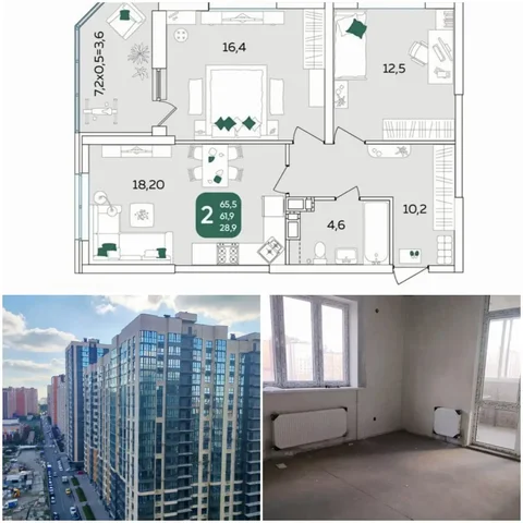 Продажа квартиры в ЖК Любимово - Дома, коттеджи в Краснодар