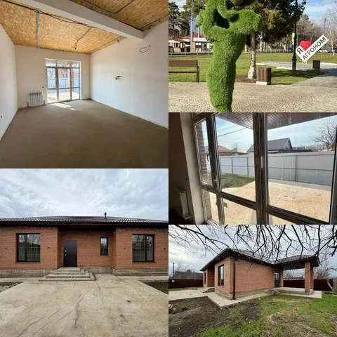 Дом 102 м2 на участке 4 сотки в п. Агроном - Дома в Краснодар