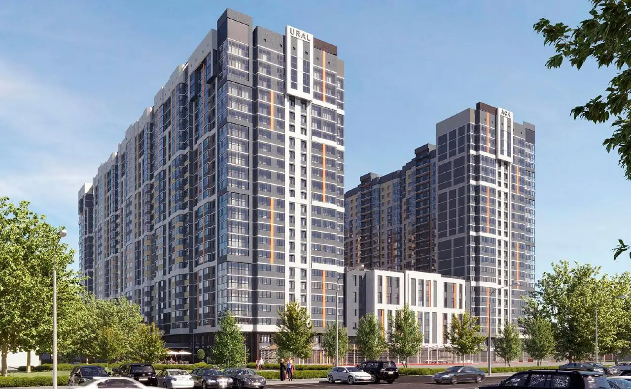 Студия 27 м2 в ЖК Ural, Карасунский округ - Квартиры (Недвижимость) в Краснодар