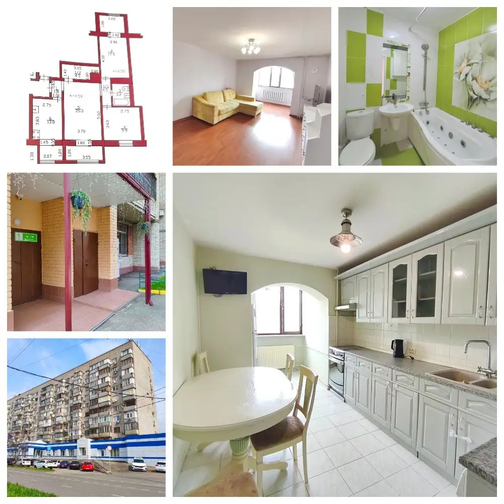 Продаётся 3-к квартира 79 м2 в центре Краснодара - Квартиры (Недвижимость) в Краснодар