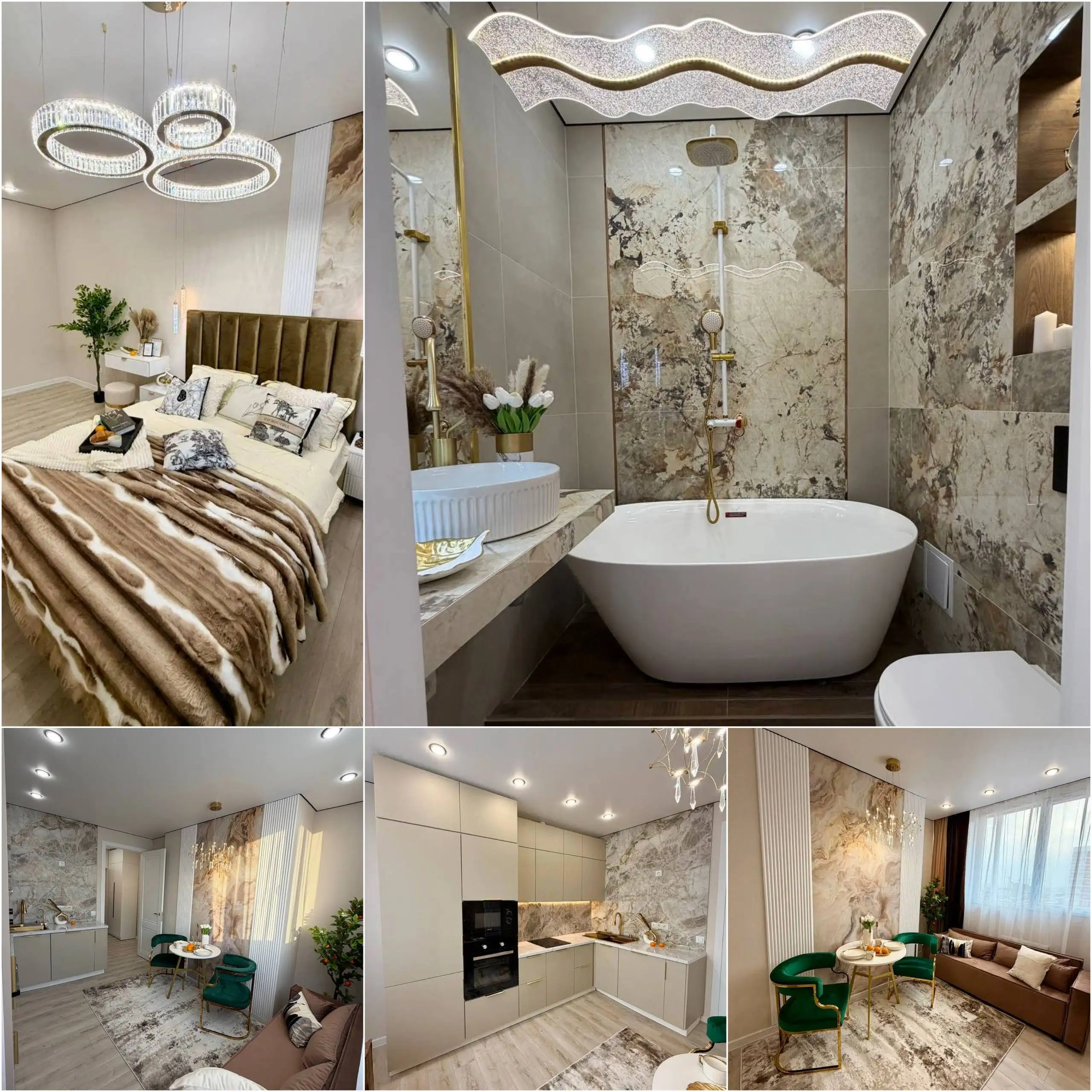 Квартира в ЖК Самолет 2, Евро-2, 35м, 14/16 этаж, с ремонтом, мебелью и техникой - Квартиры (Недвижимость) в Краснодар