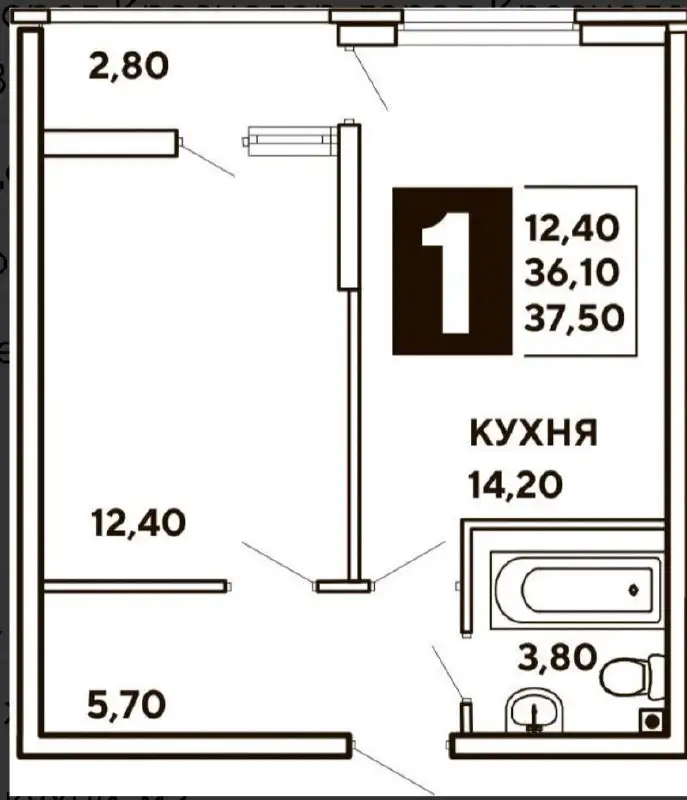 Квартира в Краснодаре на Западном обходе - Квартиры (Недвижимость) в Краснодар