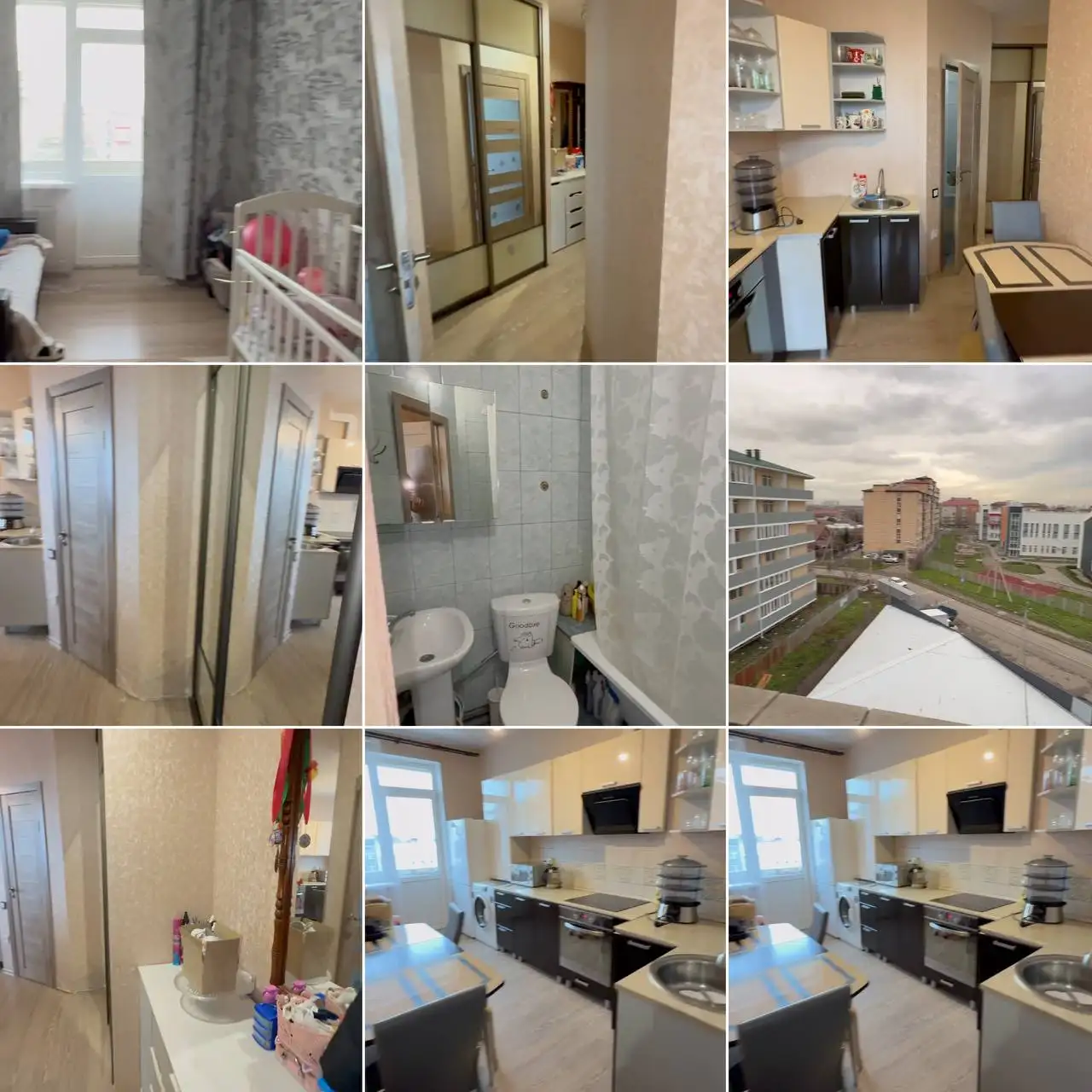 1-комнатная квартира 36 м² в районе Российский, Краснодар - Квартиры (Недвижимость) в Краснодар