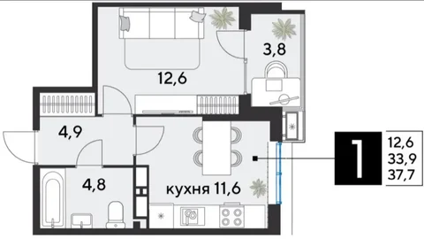 Продажа квартиры ЖК Парк Победы 2 в Краснодаре - Парковочное место в Краснодар