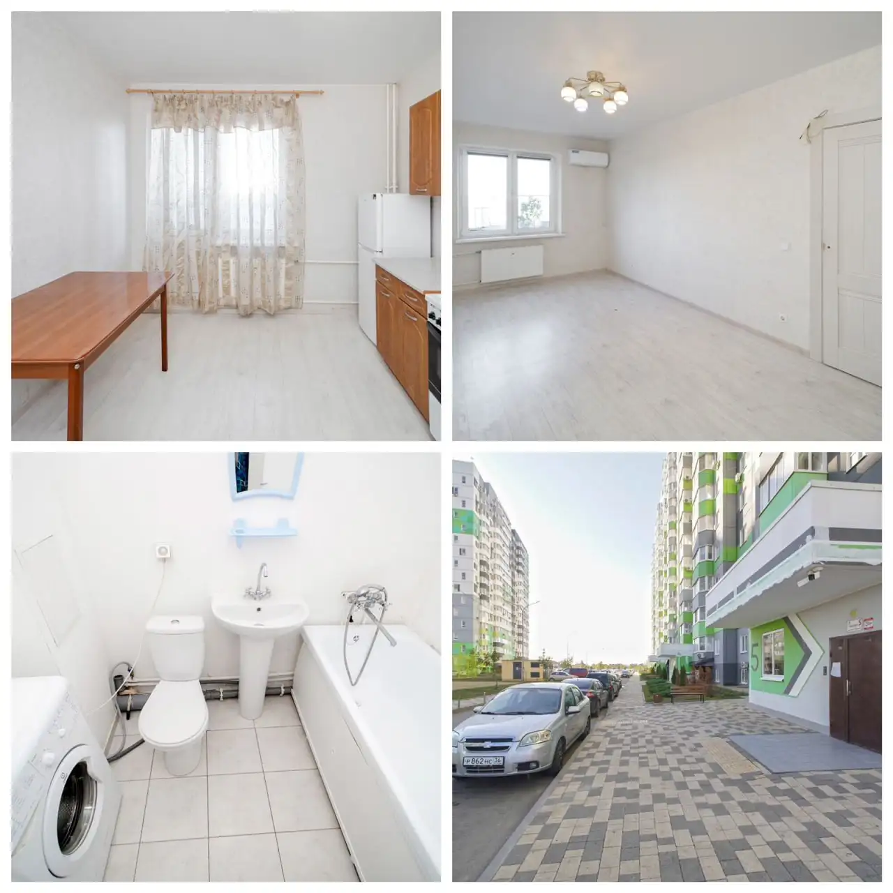 1-к квартира 36,3 м² ЖК Квартал N6 - Квартиры (Недвижимость) в Краснодар