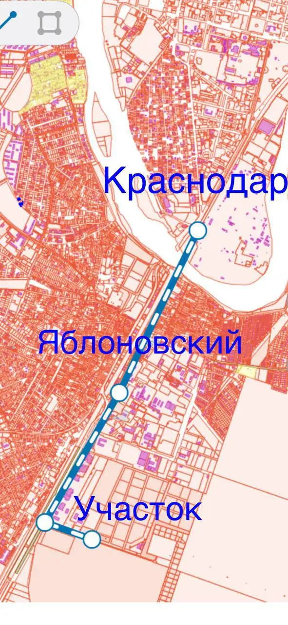 Продажа участка 50 соток в п.Яблоновский - Участки (Недвижимость) в Яблоновский