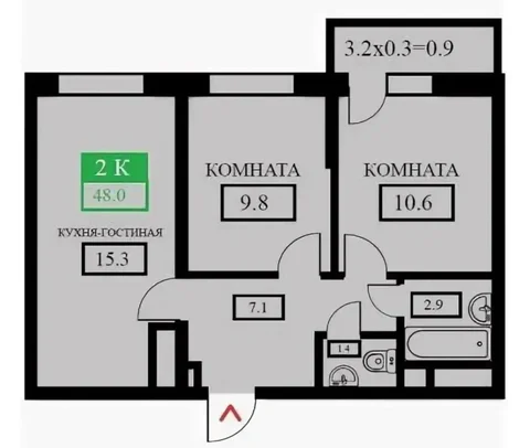 Продажа квартиры в ЖК Свобода - Вторичное жилье в Краснодар
