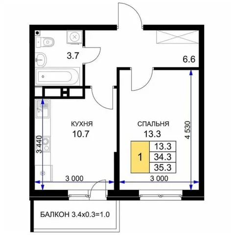 Продается квартира в ЖК Ракурс - Дома и коттеджи в Краснодар
