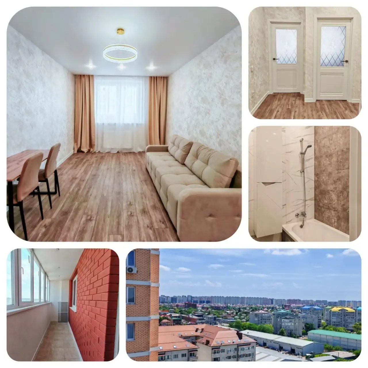 1-к квартира 44 м² в ЖК Жемчужина - Недвижимость в Краснодар