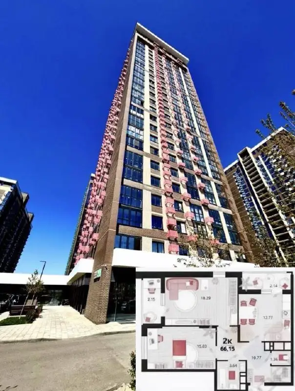 Продажа 3-комнатной квартиры в ЖК Родные просторы - Квартиры (Недвижимость) в Краснодар