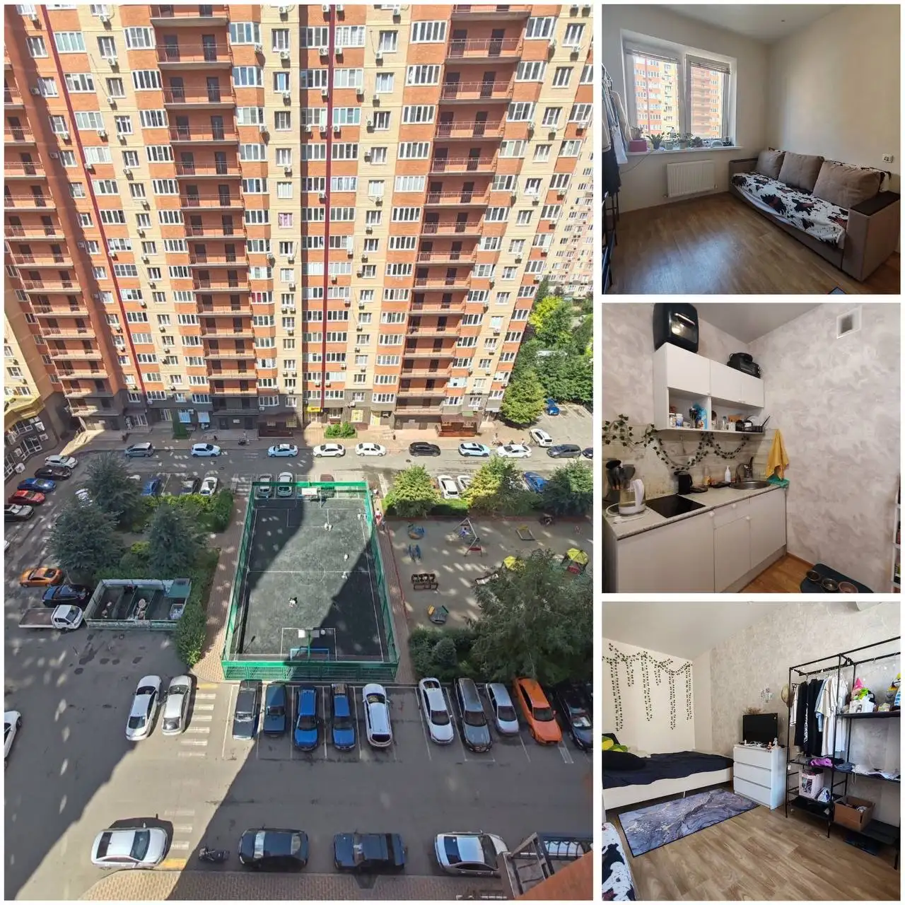 Студия 29 м² с ремонтом и квартирантом, Краснодар - Квартиры студии (Недвижимость) в Краснодар
