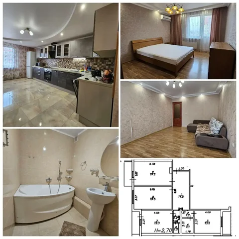 Продажа 3-комнатной квартиры, 95м², Краснодар, Панорама/ККБ - Дома, коттеджи в Краснодар