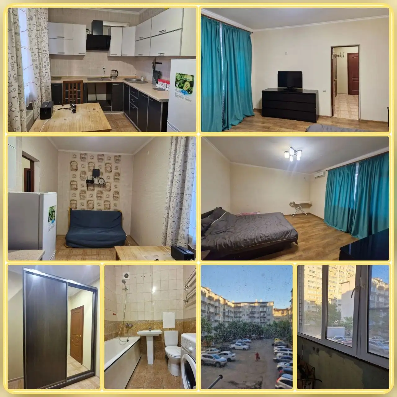 1-комнатная квартира 39,2 м² с балконом в Краснодаре - Квартиры (Недвижимость) в Краснодар