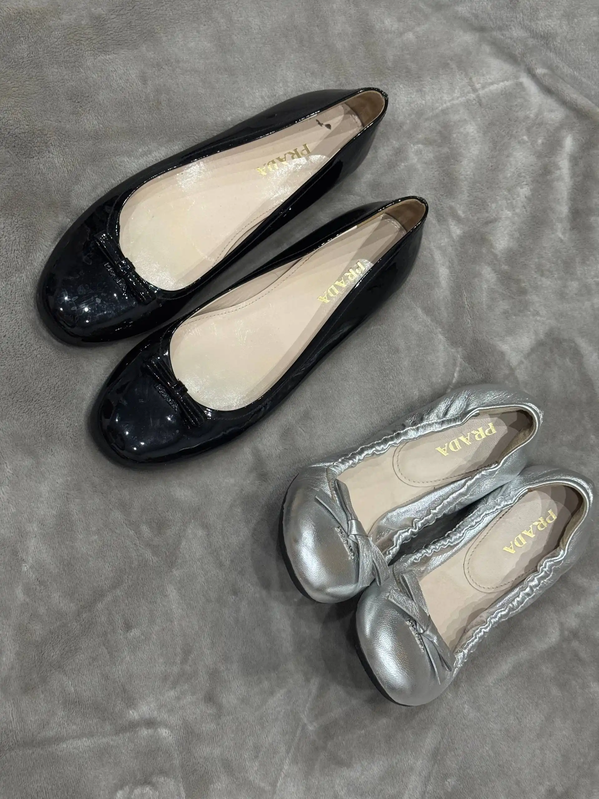 Балетки Prada размеры 39,5 и 40