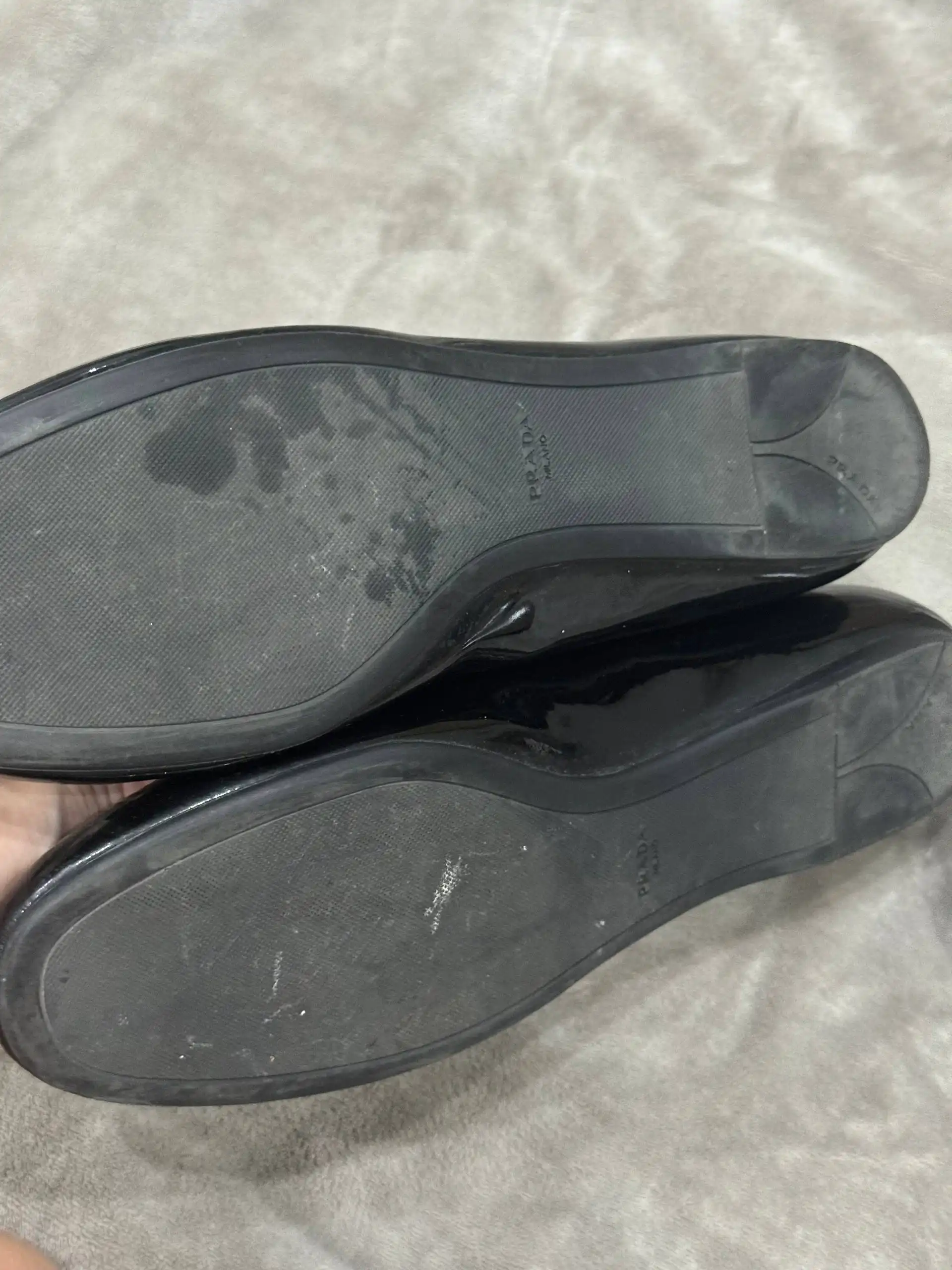 Балетки Prada размеры 39,5 и 40