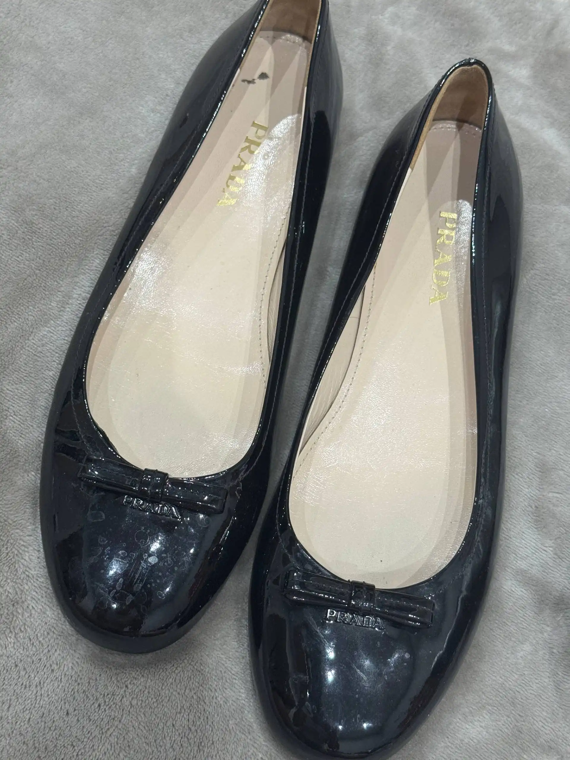 Балетки Prada размеры 39,5 и 40