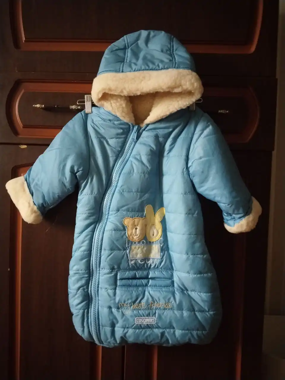 Новые коконы на натуральной овчине с верхом из плащевки