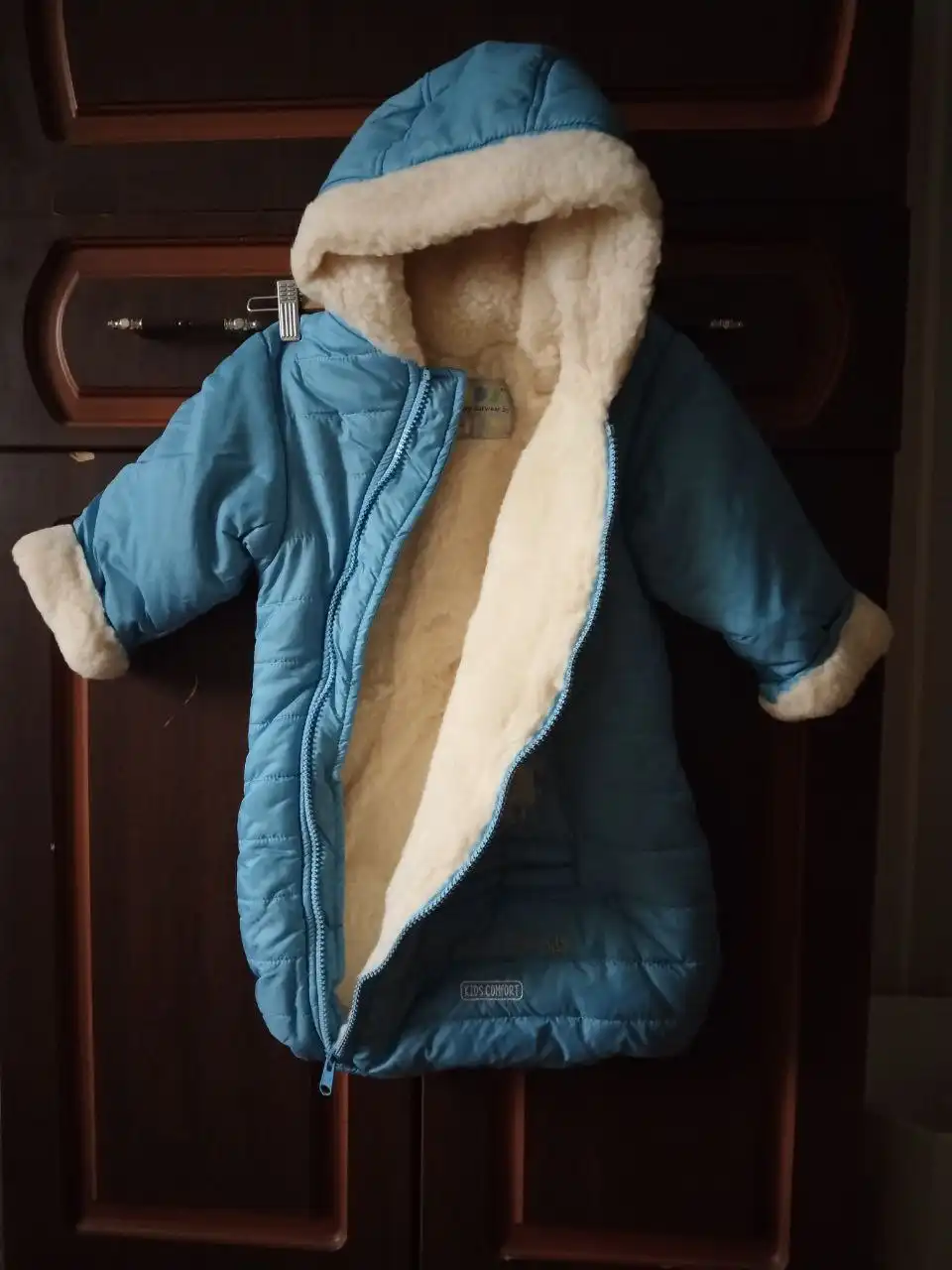 Новые коконы на натуральной овчине с верхом из плащевки