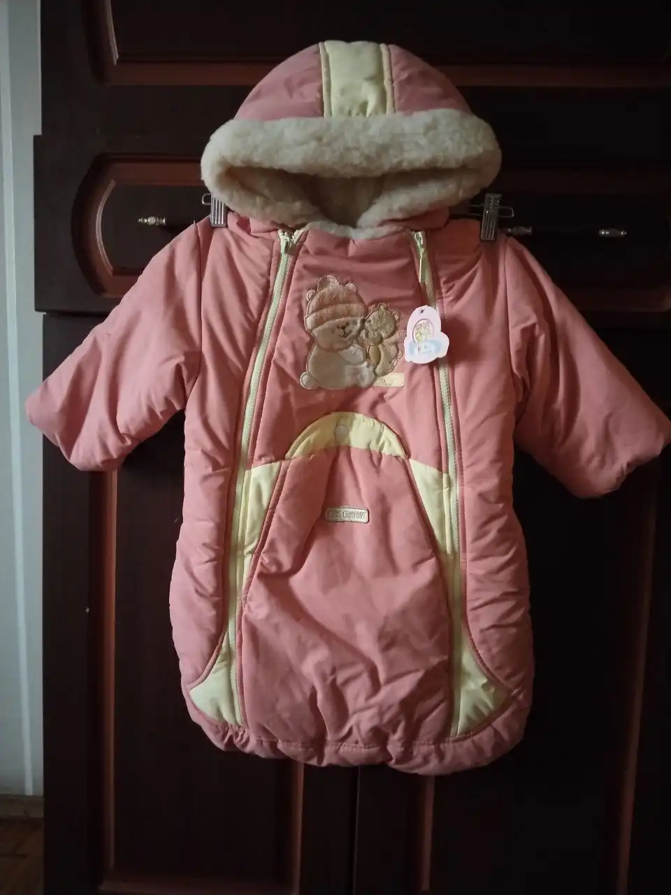 Новые коконы на натуральной овчине с верхом из плащевки