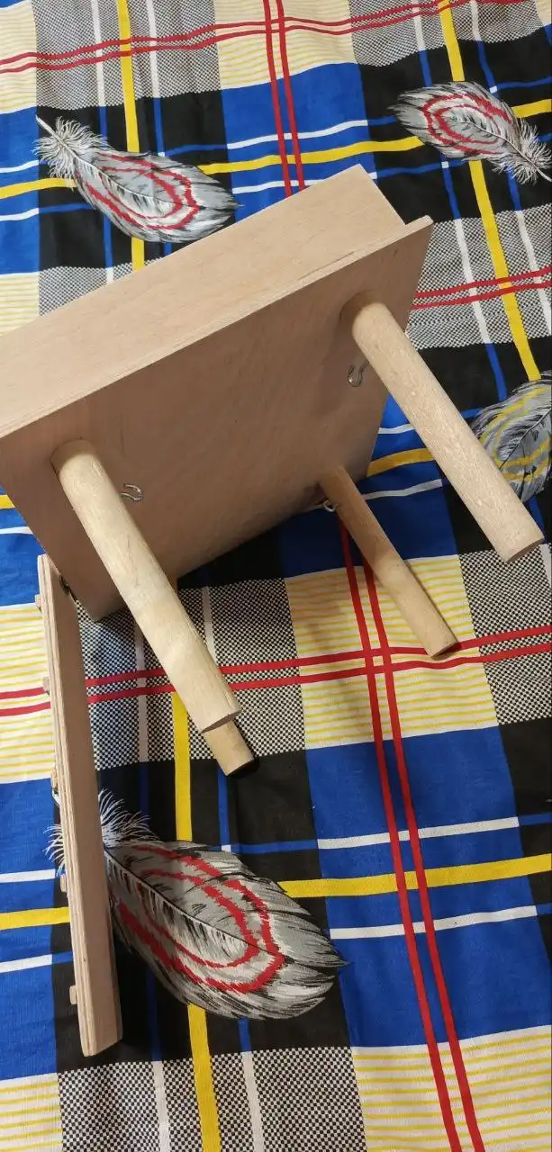 Терраса, домик для грызунов из дерева