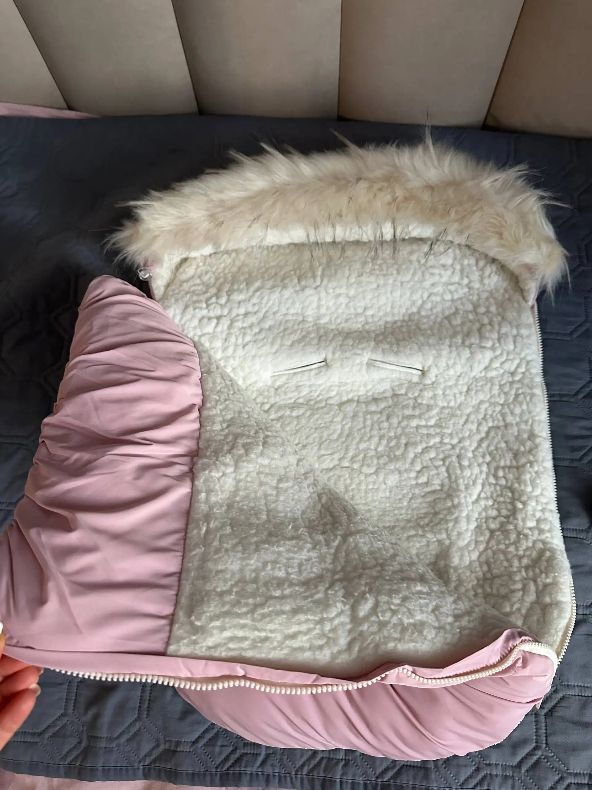 Конверт и комбинезон для малышей 0-6 месяцев