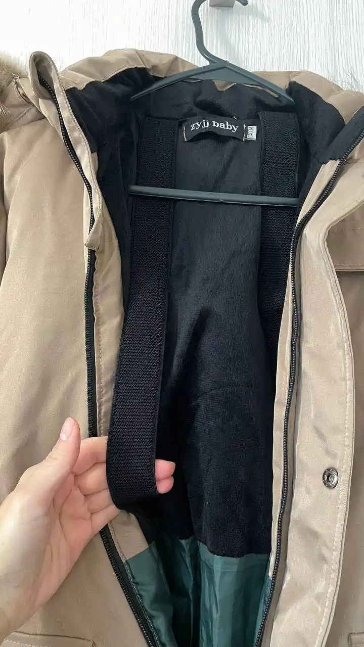 Зимний детский комбинезон размер 134-140