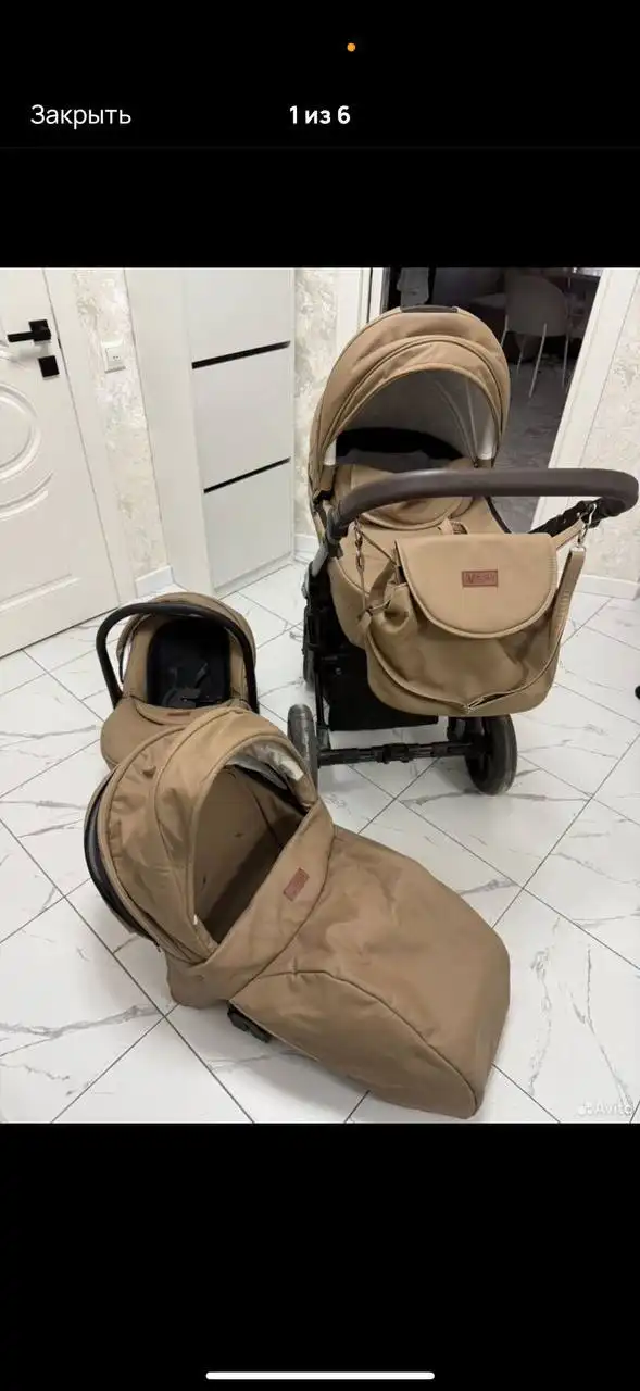 Коляска Verdi Mokka 3в1 в хорошем состоянии