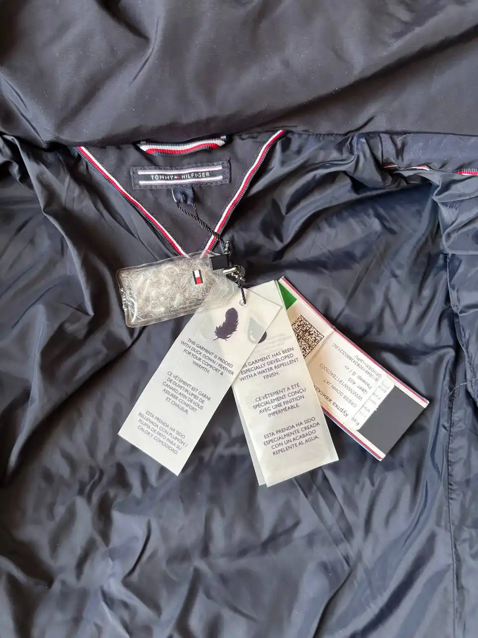 Зимний пуховик Tommy Hilfiger размер S