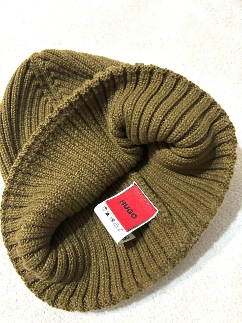 Мужская шапка Hugo новая цвет хаки - Головные уборы (Одежда) в Люберцы