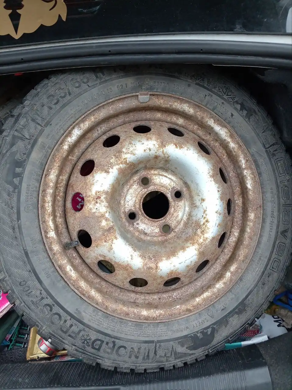 Продам колеса R15 на зимней резине - Запчасти (Авто) в Люберцы