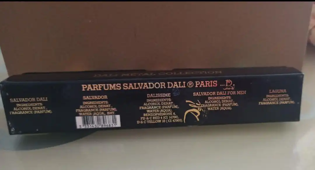 Набор миниатюр Dali Metal Collection Parfum винтаж - Парфюмерия (Барахолка) в Люберцы