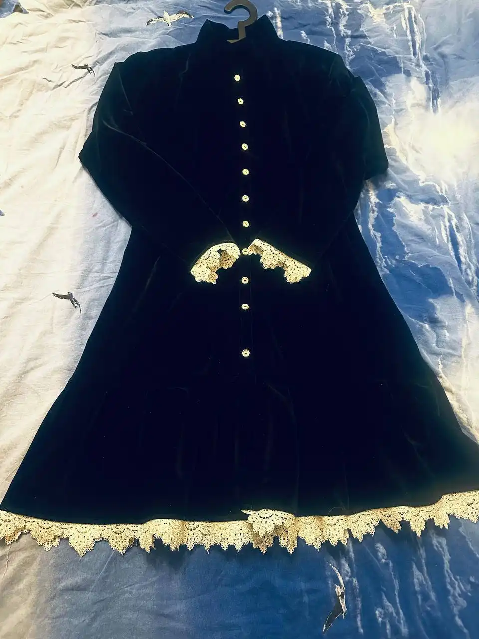 Продам бархатное платье миди, размер 48 - Женская одежда (Одежда) в Люберцы